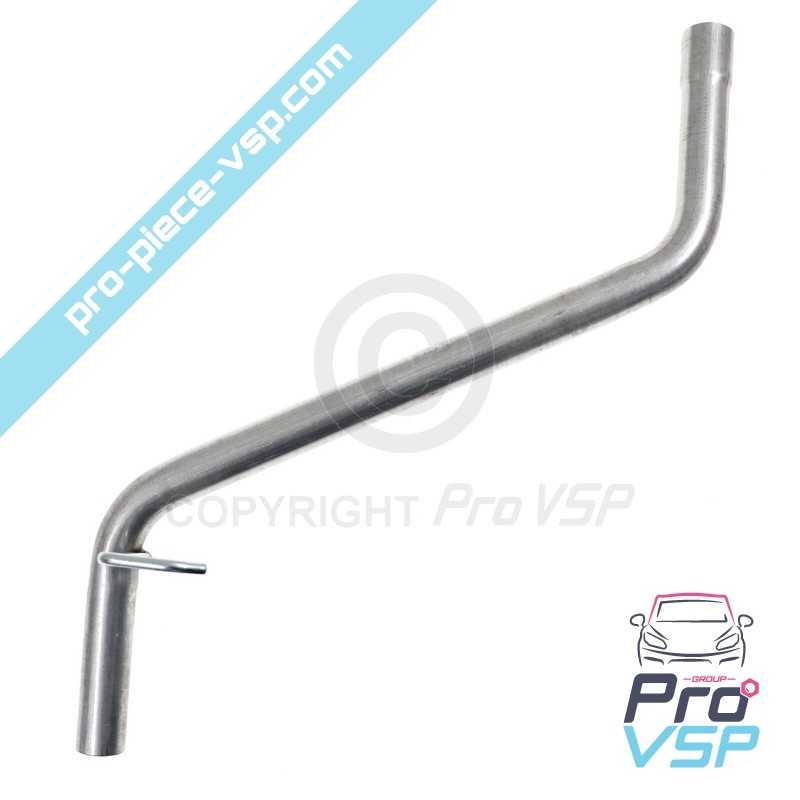 Rear exhaust tube