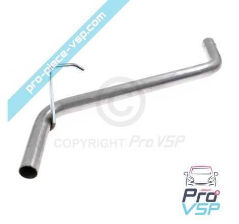 Rear exhaust tube