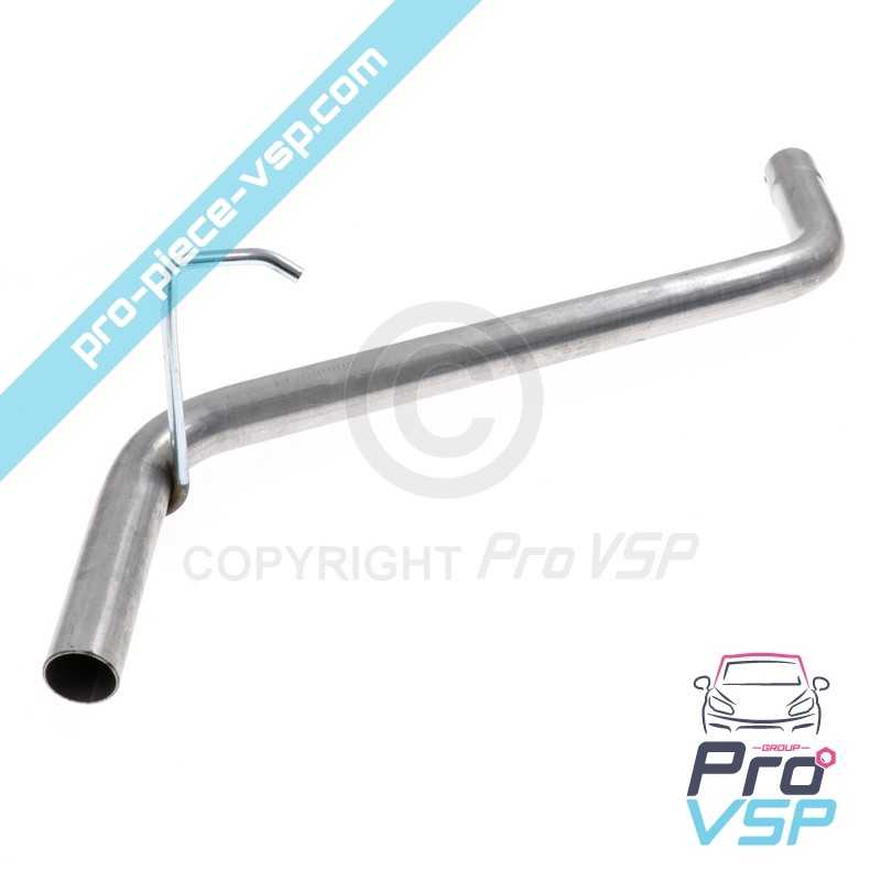 Rear exhaust tube
