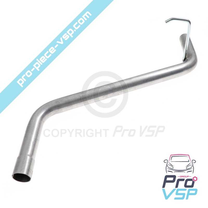 Rear exhaust pipe