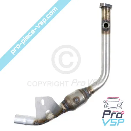 Exhaust manifold origin for Ligier Microcar gasoline engine