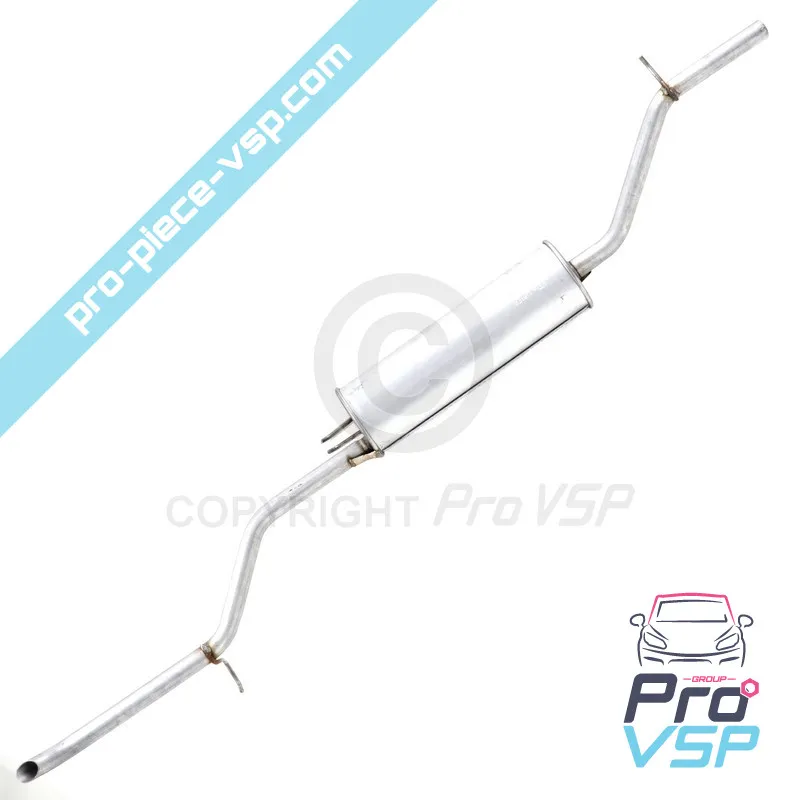 Exhaust for Ligier Microcar Dué