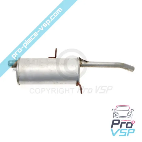 Echappement pour Ligier Nova ( 4 ème montage ) , Be-up ( 3 ème montage ) , Be-two