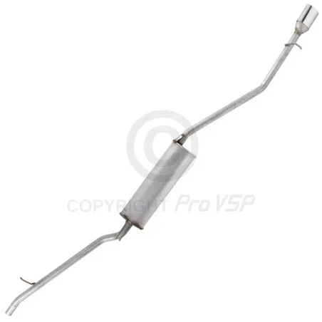 Echappement silencieux pour Ligier Xtoo R , RS , Optimax II et Microcar Cargo