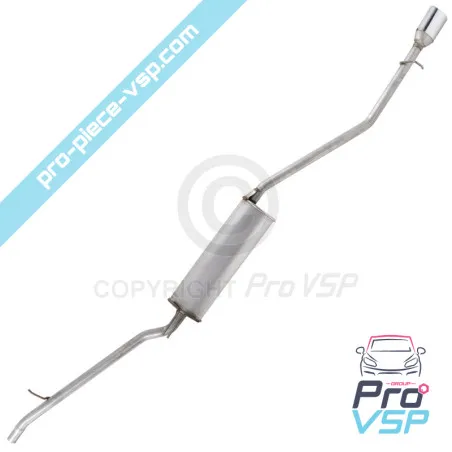 Escape silencioso para Ligier Xtoo R , Rs, Optimax II e Microcar Cargo