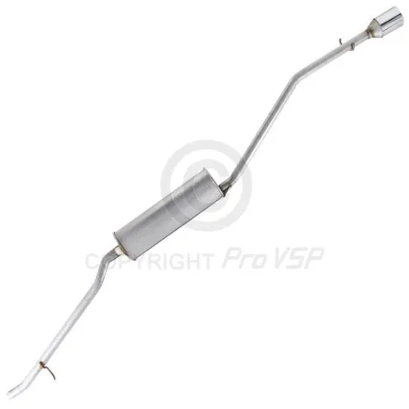 Echappement silencieux pour Ligier Xtoo R , RS , Optimax II et Microcar Cargo