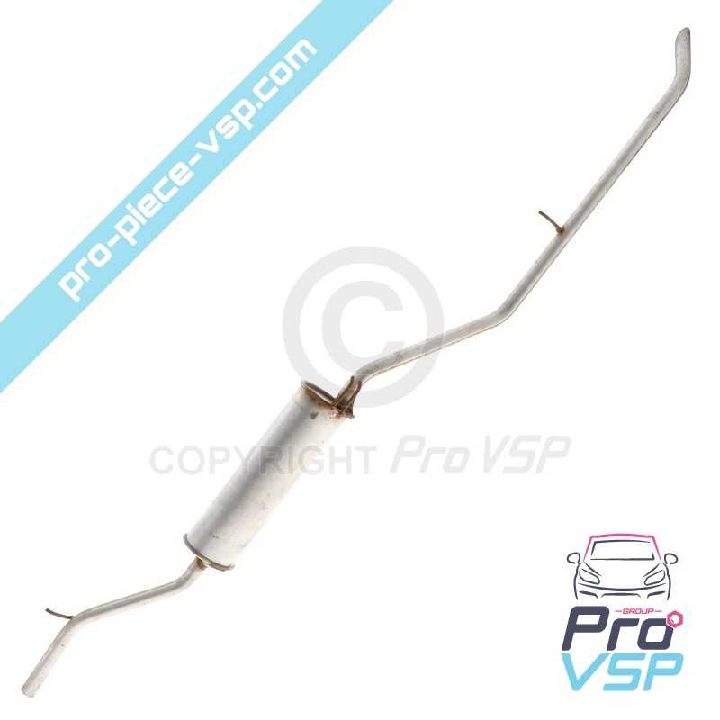 Echappement silencieux pour Ligier Ixo avec moteur Lombardini LGW 502 Progress ou LGW 523 MPI