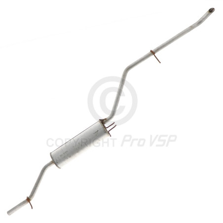 Stilles Auspuff für Ligier Ixo motorisierte Lombardini Lgw 502 Progress oder lgw 523 MPI