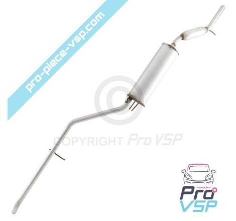 Origem silenciosa de escape para Ligier Ixo (motor DCI )