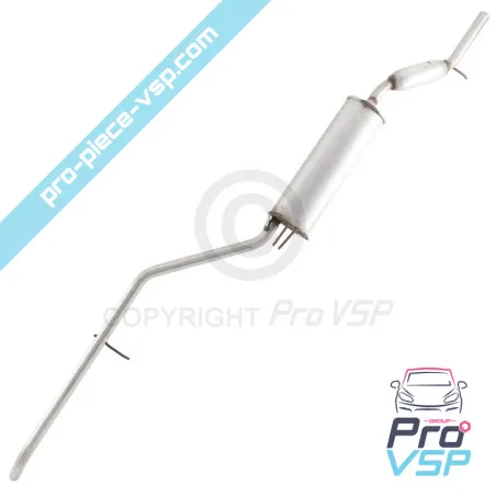Echappement silencieux origine pour Ligier Ixo ( moteur DCI )