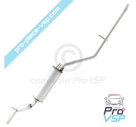 Origem silenciosa de escape para Ligier Ixo (motor DCI )