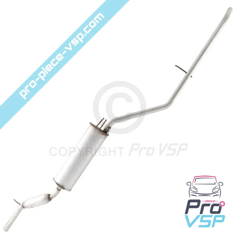 Exhaust silent origin for Ligier Ixo (engine DCI )
