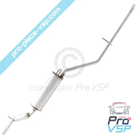 Exhaust silent origin for Ligier Ixo (engine DCI )