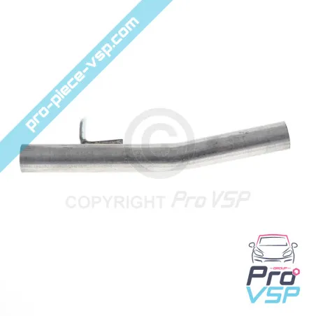 Tube de liaison d'échappement pour Microcar Mc1 , Mc2 avec moteur Lombardini Focs diesel et berceau alu