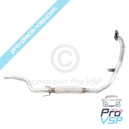 Colector de escape con flexible para Chatenet Barooder , Speedino motorizado Yanmar