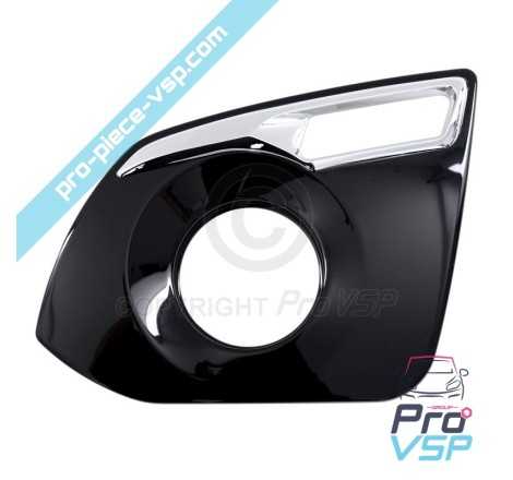 Luz de neblina esquerda com cor original preta para Chatenet