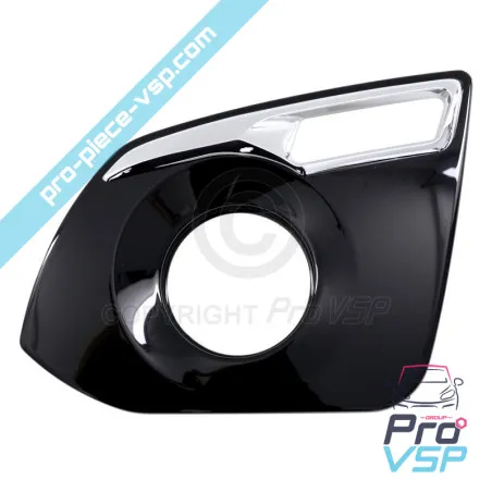 Left fog light with black original color for Chatenet