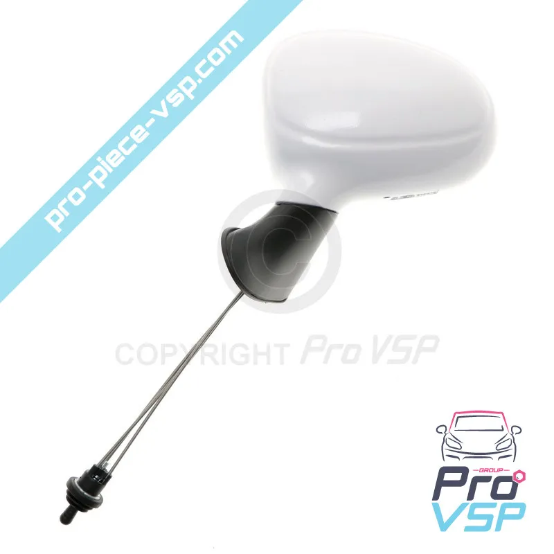 Rétroviseur gauche blanc pour Chatenet CH26 , CH32 , Sporteevo , Pick-up ( phase 2 )