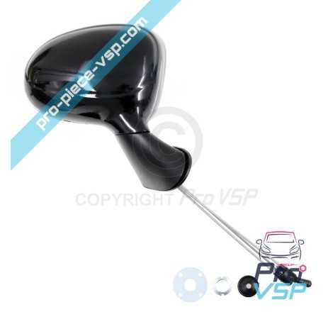 Espelho direito preto para Chatenet CH26 , CH32 , Sporteevo , Pick-up (fase 2 )