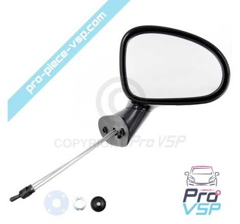 Espelho direito preto para Chatenet CH26 , CH32 , Sporteevo , Pick-up (fase 2 )