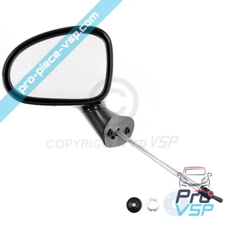 Black left mirror for Chatenet CH26 , CH32 , Sporteevo , Pick-up (Phase 2)