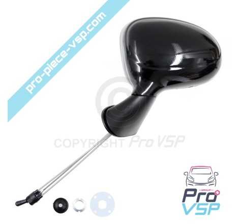 Espelho esquerdo preto para Chatenet CH26 , CH32 , Sporteevo , Pick-up (fase 2 )