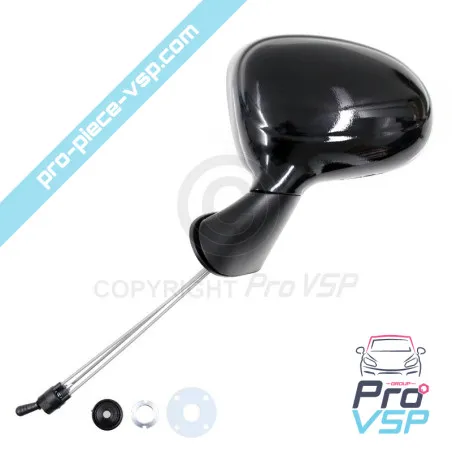 Schwarzer linker Spiegel für Chatenet CH26 , CH32 , Sporteevo , Pick-up (Phase 2)