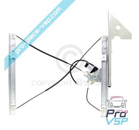 Left electric glass windows