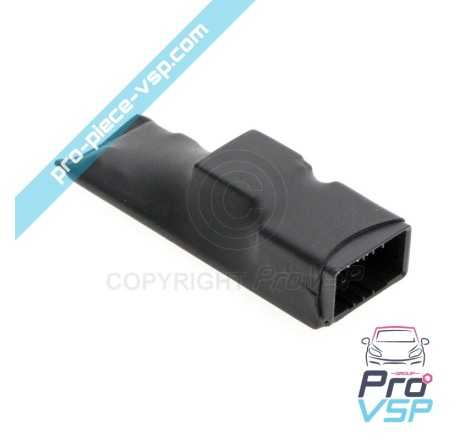 Rear wiper management module