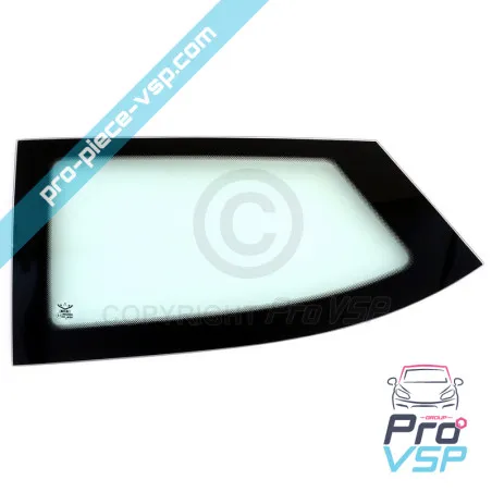 Custodio trasero de cristal izquierdo teñido verde para Chatenet CH26 , CH28 , CH30