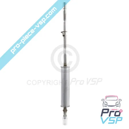 Silenziatore di scarico posteriore per Chatenet CH26 motorizzato Yanmar