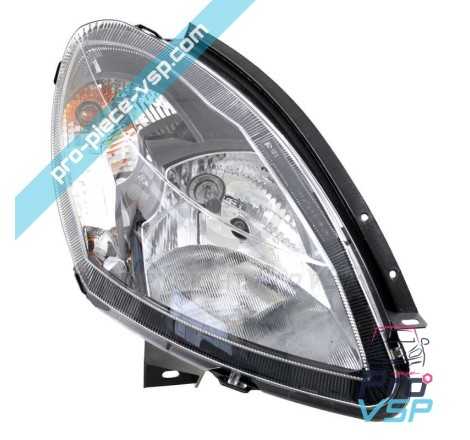 Straight headlight ( black background )