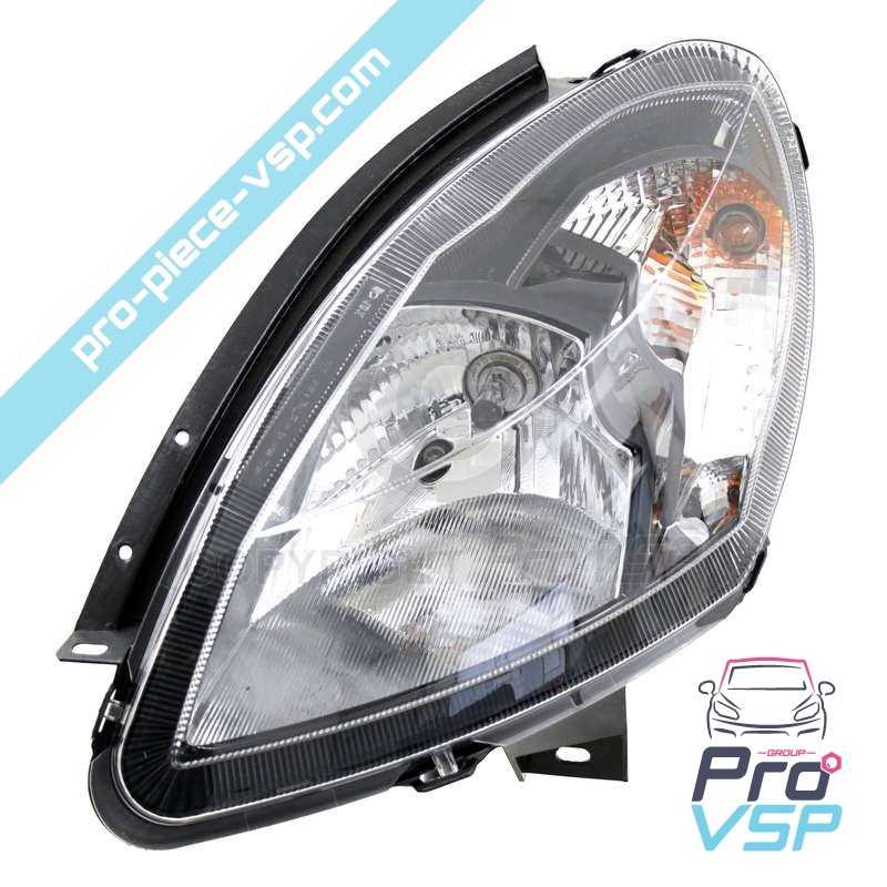 Left headlight (black...