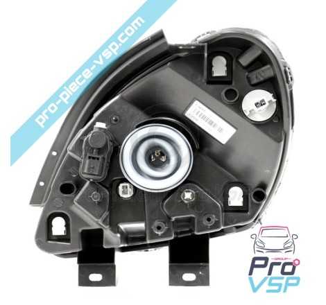 Right headlight (chrome bottom)