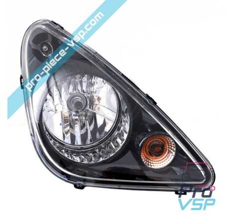 Straight headlight ( black background )