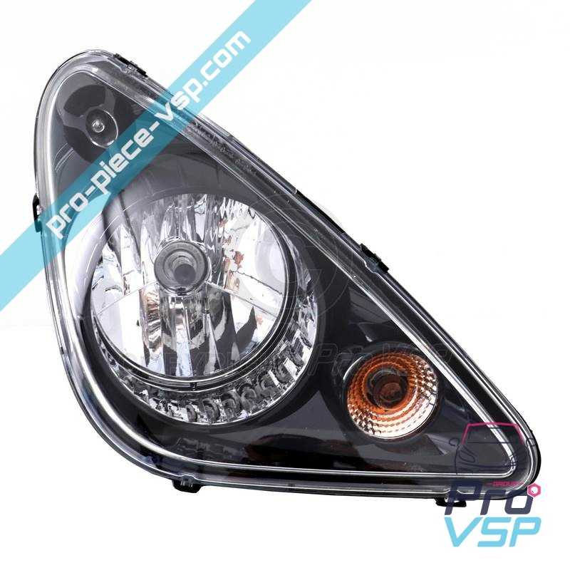 Right headlight (black...