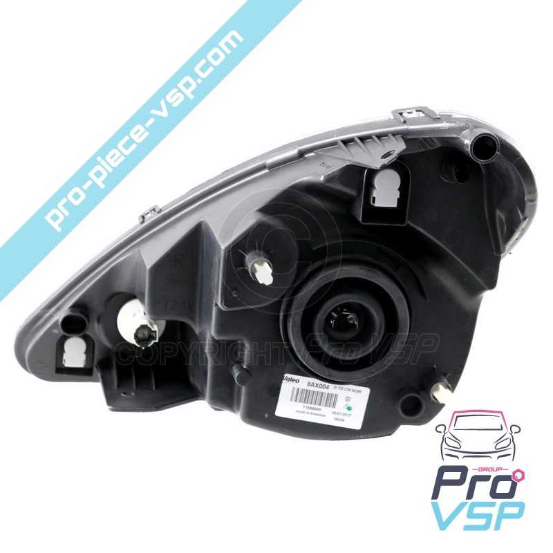Straight headlight ( black background )