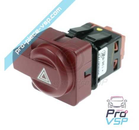 Warning switch for Chatenet CH26 , CH28 , CH30 , CH32 , Pick-up , Sporteevo