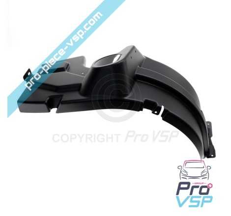 Front wheel passage