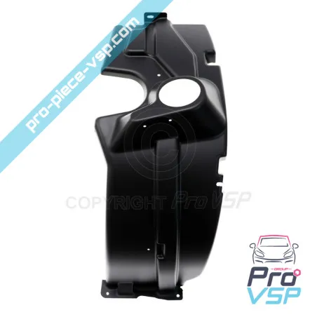 Origem da passagem da roda esquerda dianteira para Ligier JS50 Fase 1