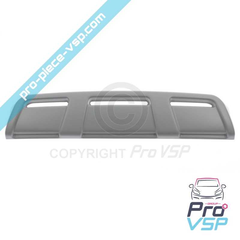 Central front bumper shoe
