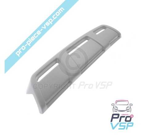 Central front bumper sabot