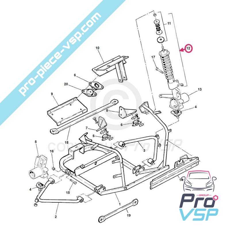Front shock absorber