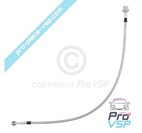 Reinforced front brake hose