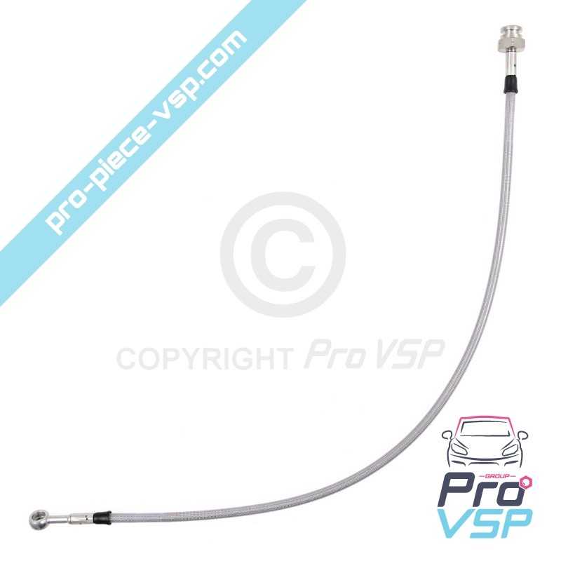 Reinforced right brake hose