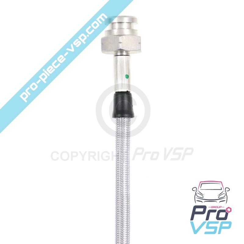 Reinforced right brake hose