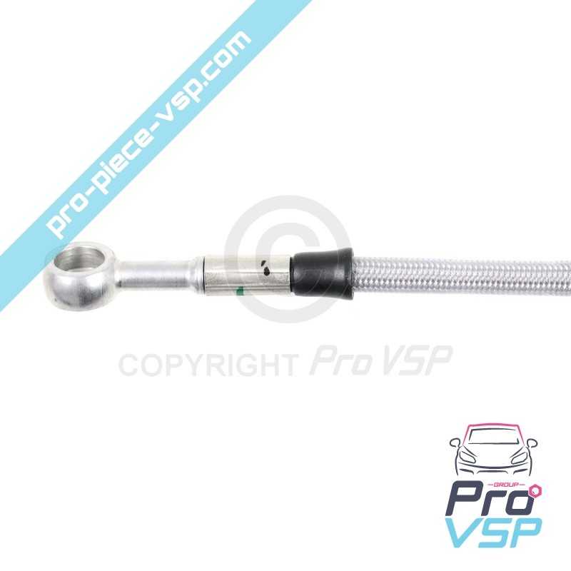 Reinforced right brake hose