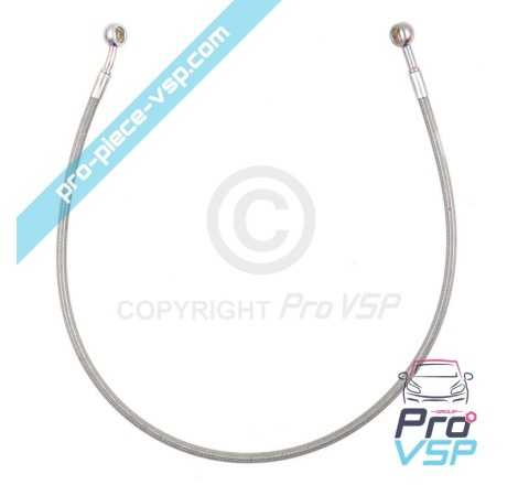 Reinforced front brake hose