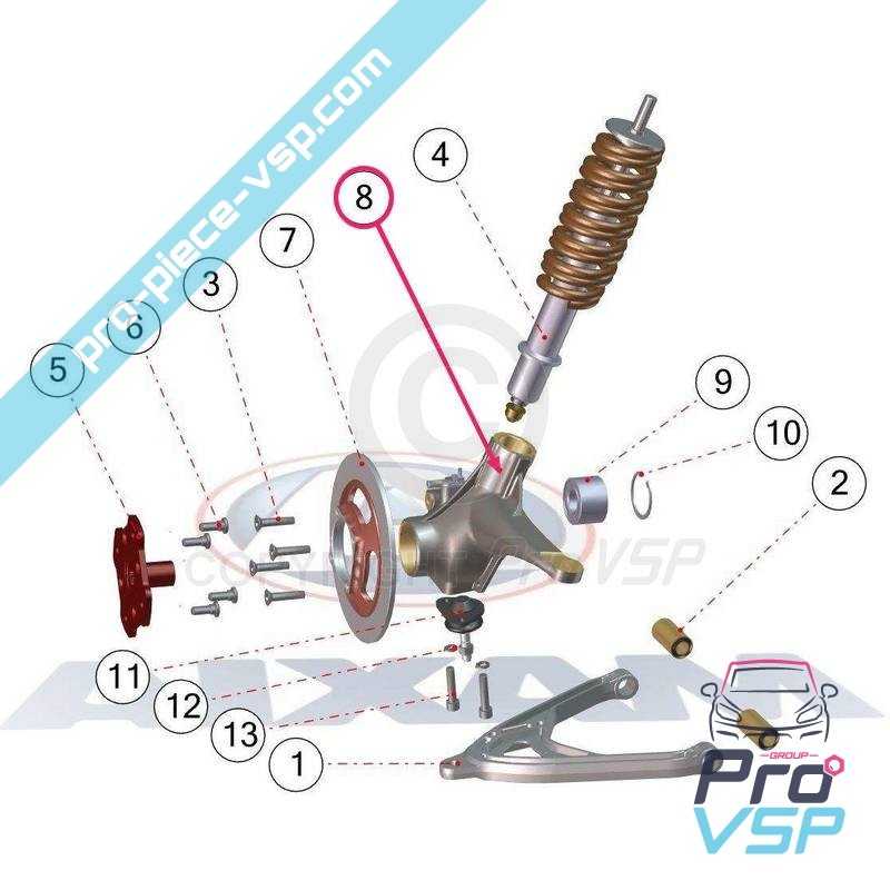 Right hub holder