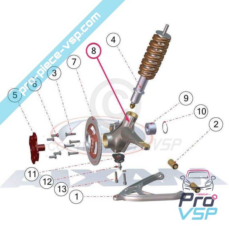 Left hub carrier